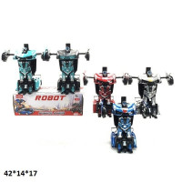 Машина-трансформер MD835 акум.USB.муз.світ.2кол.кор.42*14*17 /20/