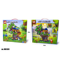 КОНСТРУКТОР MINECRAFT MG1381 (611+ ДЕТАЛЕЙ)