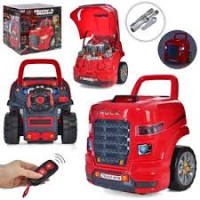 Автотренажер 008-978 (3шт) д/у(ИК),кабина на колесах40-39-47см,звук,свет,на бат,в кор-ке, 40-43-34см