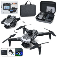 Квадрокоптер J19P (4шт) р/к,2,4G,43см,акум,світло,камера,складний,Wi-Fi,TF,USB-зарядне,пульт-дісплей