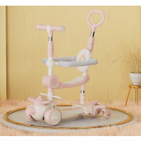 Самокат триколісний 5 в 1 "Skyper" GY-3366-11 (6) колеса PU 120х28мм зі світлом, музика та підсвічув