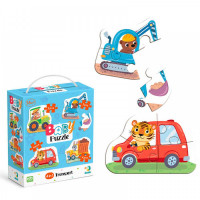 Пазл 4 в 1 «Baby puzzle. Транспорт» 300685
