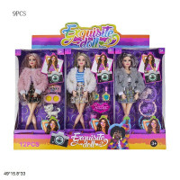 Лялька 28см FQ122Q5 з аксес.3в.9шт в кор.49*15,8*33 /12/108/