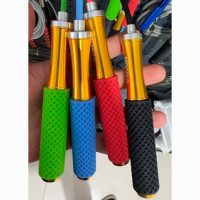 Скакалка MS 4615 (290см), ПВХ, ручка - резина+метал, підшипник, 4 кольори, у пакеті, 11-19-3см