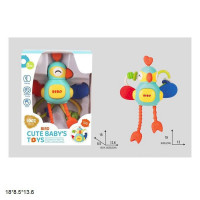 Брязкальце C302-2 пташка багатофункц.для тренування дрібної моторики кор.18*8,5*13,6 /144/