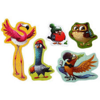 Пазли 5 в 1 "Пташки"/Puzzles 5 in 1 "Birds" арт 14255