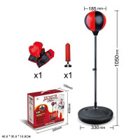 Боксерська груша 9033 на стійці з рукавичками та насосом кор.40*10*35