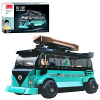 Конструктор SLUBAN M38-B1191 авто серія, автобус, 1:35, фігурка, 276дет, в кор-ці, 38-24-7см