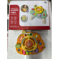 Розвиваючий столик YL522 багатофункц.батар.муз.світ.2кол.кор.28,3*9*21,3 /24/