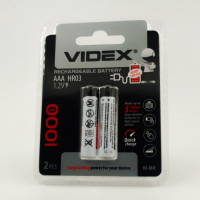 Батарейки Videx  1000 mAh