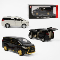 Машинка RS-17510 (24) "Авто Експерт", 2 кольори, металопластик, 1:24, звук, світло, інерція, відчиня