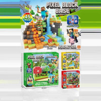 Магнітний конструктор RDF 996 (144) 45 елементів, 2 фігурки героїв, довжина ребра кубика 2 см, в кор