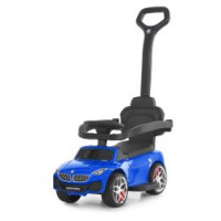 Каталка-толокар M 6253EL-4 (1шт) бат.ручка, муз, світло, шкіра, підсклянник, MP3, USB, BLUETOOTH, си