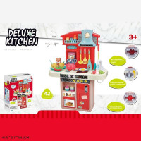 Кухня 16912A з посудом та аксес.батар.муз.світ.тече вода кор.54,5*8,7*45,5 /10/