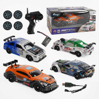 Машина на р/к SC 16 A 05 /08 (12) 4 види, 4х4, масштаб 1:16, світло, парогенератор, дрифт, акум. 7.4