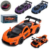 Машина AP-1749 (16шт) АвтоСвіт, 1:32, метал, інерція, 16см, звук, світло, відчиняються двері/багажни