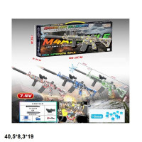 Автомат 638-18 з гелевими пульками,акум.USB.3кол.кор.40,5*8,3*19 /24/