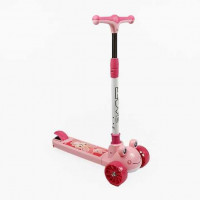 Самокат триколісний "Skyper" FR-02/3205 (6) колеса PU 125х40мм зі світлом, музика та підсвічування п