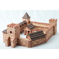 Іграшка-конструктор з міні-цеглинок "Луцький замок", серія "Країна замків та фортець", артикул 70170