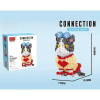 Конструктор 68692 (72) 3D, “Котик”, кількість деталей: 702, розмір 124х73х149 мм, дрібні елементи, в