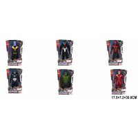 Герої Avengers арт. 201/02/03/04/05/06 (72шт/2) 6видів,короб. 17,5 * 7,2 * 30см