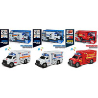 Транспорт спецслужб JS165-5A-5B (24шт) інерція, машина, 19см, звук, світло, гумові колеса, 3 види (ш