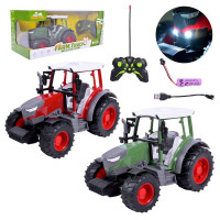 Трактор р/к арт.1188F (16шт) акум, 2 кольори USB-зярядний пристрій, короб.об. 41*17*16см