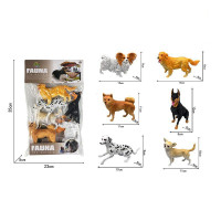 Тварини песики арт. MG7-006B (48шт/2) у пакеті 35*23*5см.