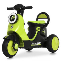 Мотоцикл M 6298BR-5 (1шт) р/к 2,4G, 1*6V4,5AH, 1*25W, MP3, USB, TF, музика, світло, зелений