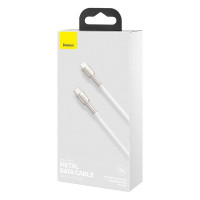 Kabel Baseus USB-C cable for Lightning Cafule, PD, 20W, 1m (white)