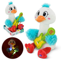 М'яка інтерактивна іграшка KidsHits Disco Pals арт. KH88/002 (18шт) гусак  у коробці 15*20*30