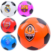 М'яч дитячий MS 0244-1 (120шт) 8,5 дюймів, одностікерний, ПВХ, 60-65г, 5 видів (футб.клуб), у пакеті