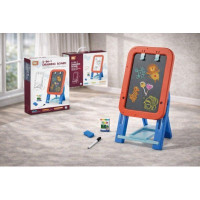 Дошка-мольберт HC-183C-02 магнітно-малювальна двостор.кор.47*8,8*34 /18/