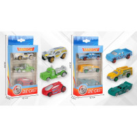 Набір металевих машинок MINI CAR, 3 шт, №324-241