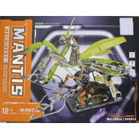 Конструктор 13055 (36) “Богомол”, 999 деталей, підсвічування, рухливі елементи, в коробці