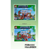Конструктор MINECRAFT LB1201 (444 дет)