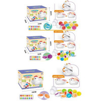 Сортер курочка, МОНТЕСОРІ DF18-9-20 (18шт) 22см, каталка, 12шт, 3 види, в кор-ці, 19-16-15см