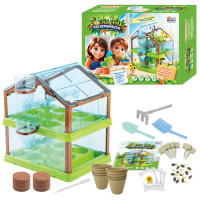 Ботанічні експерименти 18415 (12/2) "4FUN Game Club", ґрунт, теплиця, насіння, інструменти, в кор