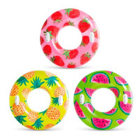 Круг 56261 (12шт) 107см, 2 ручки, 3 кольори, від 9 років, макс вага 80кг