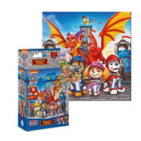 Магнітний пазл на 40 елементів «Лицарі» 200651