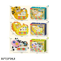 Піаніно 804 тваринки батар.муз.світ.3в.кор.31*7,5*24,3 /36/