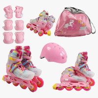 Ролики SL-39011 M розмір 35-38 (6) колеса PU, d – 9 см, алюмінієва рама, підсвічування коліс, підшип