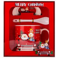 Посуд чашка 9150-015 Різдвяні друзі 350ml