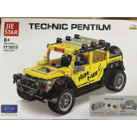 Конструктор на радіокеруванні FF 10018 (16) “Машинка”, 554 деталі, в коробці