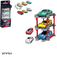 Машинка Паркінг 64013-3 (3шт.),2в.кор.22*4,2*9,5