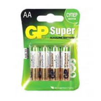 Батарейка GP LR6 SUPER Alkaline BLISTER 4 (40/320)