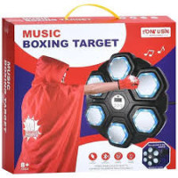 Боксерський набір MS 4652 (6шт) тренажер-мішень, боксерський автомат, настінний боксерський тренажер
