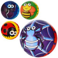 М'яч дитячий MS 3505 (120шт) 9 дюймів, малюнок, 60-65г, 4 види