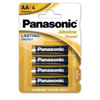 Батарейка PANASONIC LR06 Alkaline Power 1х4шт, 039273