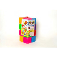 Набір дитячий "Кубик кольоровий в сітці 16 - эл" арт 111/1